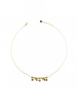 Halskette Rue des Mille Dame Gipsy Chic in Silber GR-GIP 3 V4 W AU - GR-GIP 3 V4 W AU